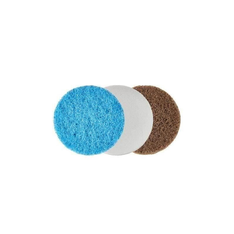 Set of 3 discs different cleaners for rotary tool - Dremel Versa