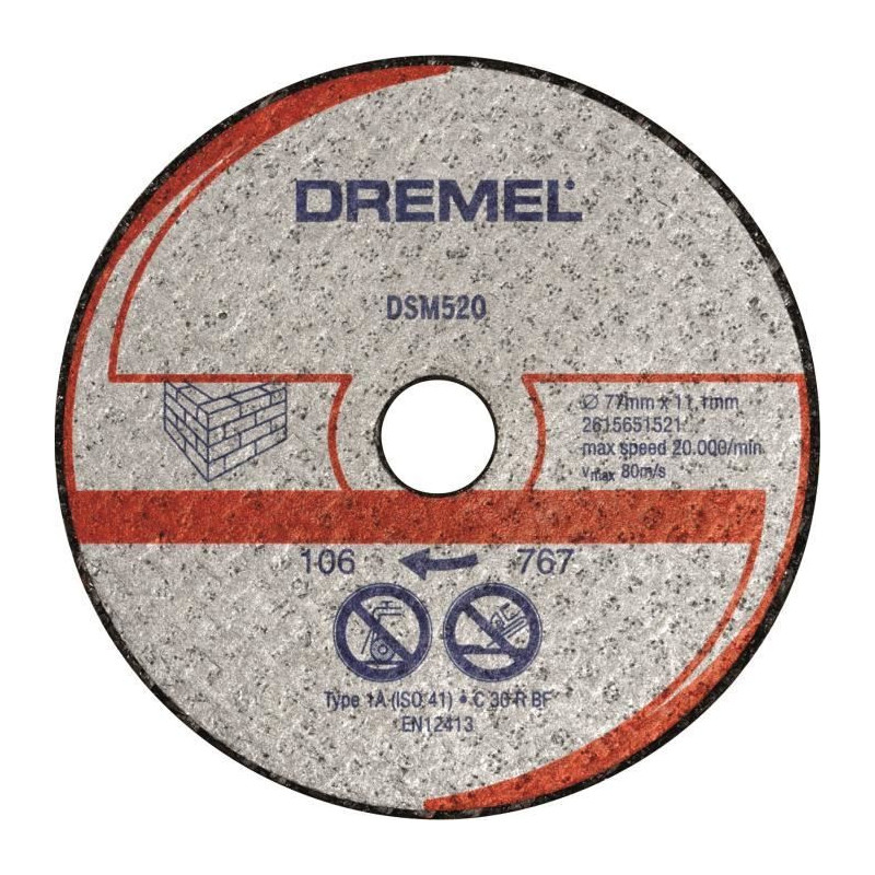 DREMEL LOT OF 2 DISCS FOR COMPACT SAP DREMEL DSM20