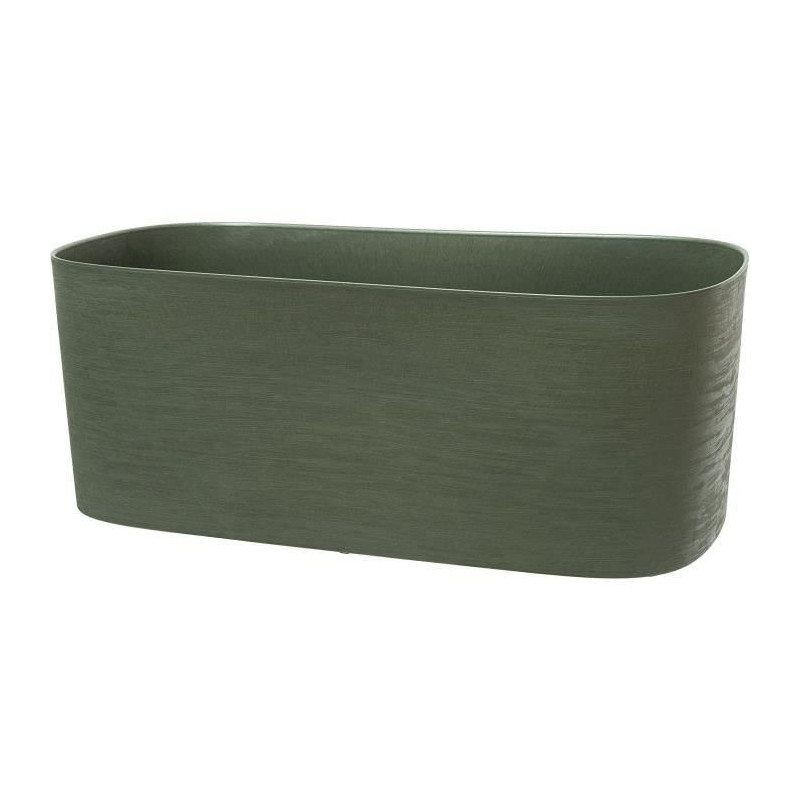 Planter + water reserve - GARDEN ID Respect - Verdigris 50 x 17 cm - 1