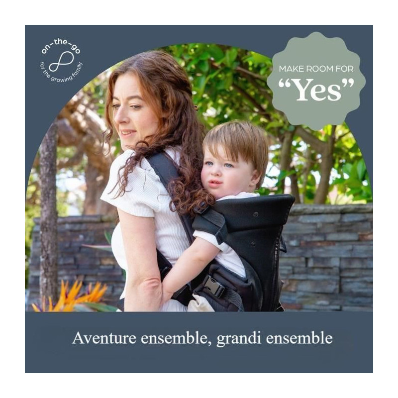 Adjustable 3-1 Baby Carrier - DREAMBABY - JOURNEY - Comfortable and Ve