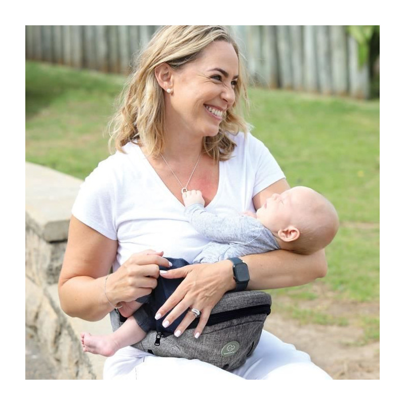 Baby Carrier - Hip Seat - DREAMBABY - Up & Go - Grey
