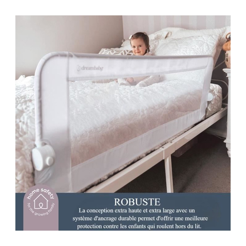 DREAMBABY Nicole bed barriere - Beds and flat beds - measuring 150 cm
