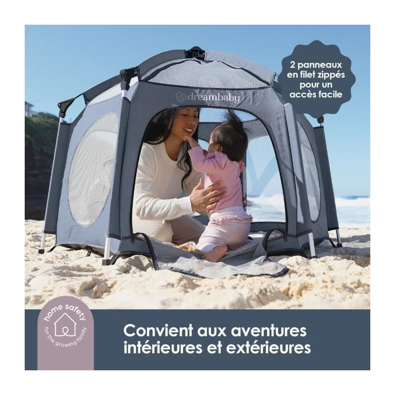 Adventure Parc Pop-Up - DREAMBABY - Fabric with carrying bag - Anti-UV