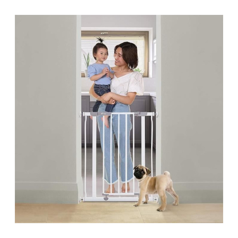 Safety Gate - DREAMBABY - AVA - Pressure Mounted - 61-68 x 76 cm - Dou