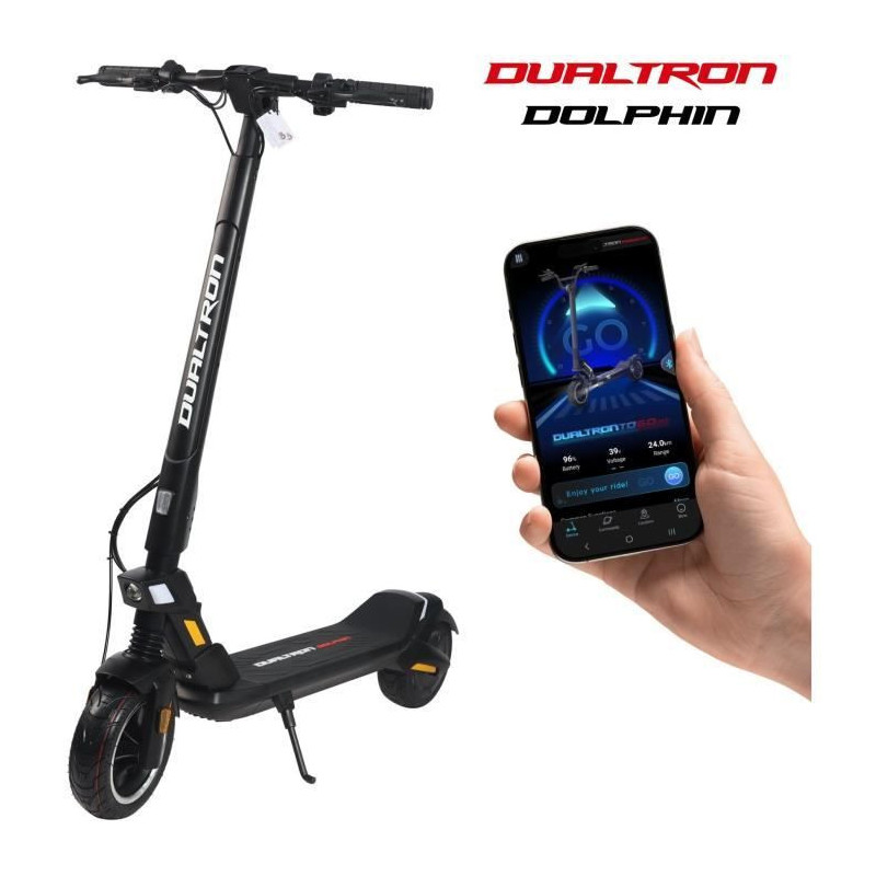 Electric scooter - DUALTRON DOLPHIN - 9'' wheels - Max power 600W - au