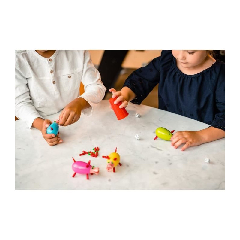 DUJARDIN - Laughing Pig by 4 - Board Game