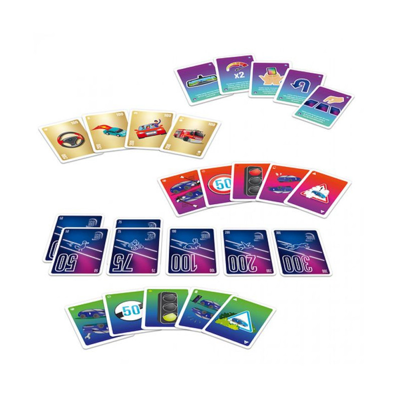 MILLE BORNES RUSH card game - DUJARDIN - For 2 players or more - From