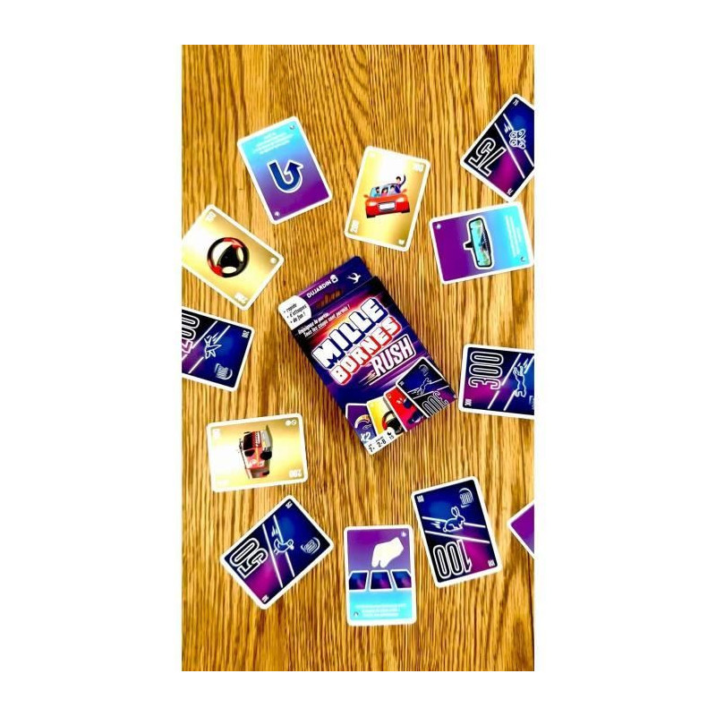 MILLE BORNES RUSH card game - DUJARDIN - For 2 players or more - From