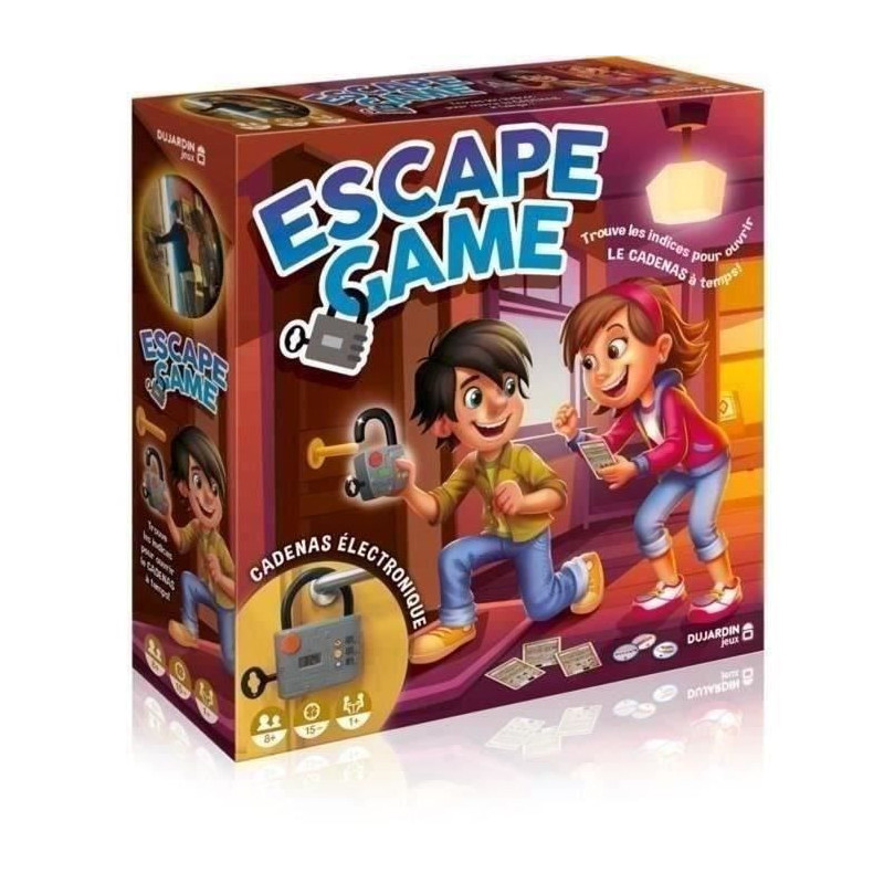 ESCAPE GAME 2024 - Puzzle game - DUJARDIN - Mission: open the lock in