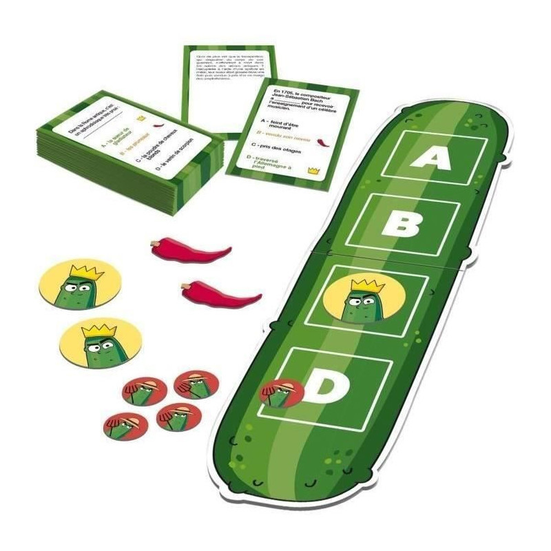 THE CUCUMBER KING - Board game - DUJARDIN - Identify the authentic ane