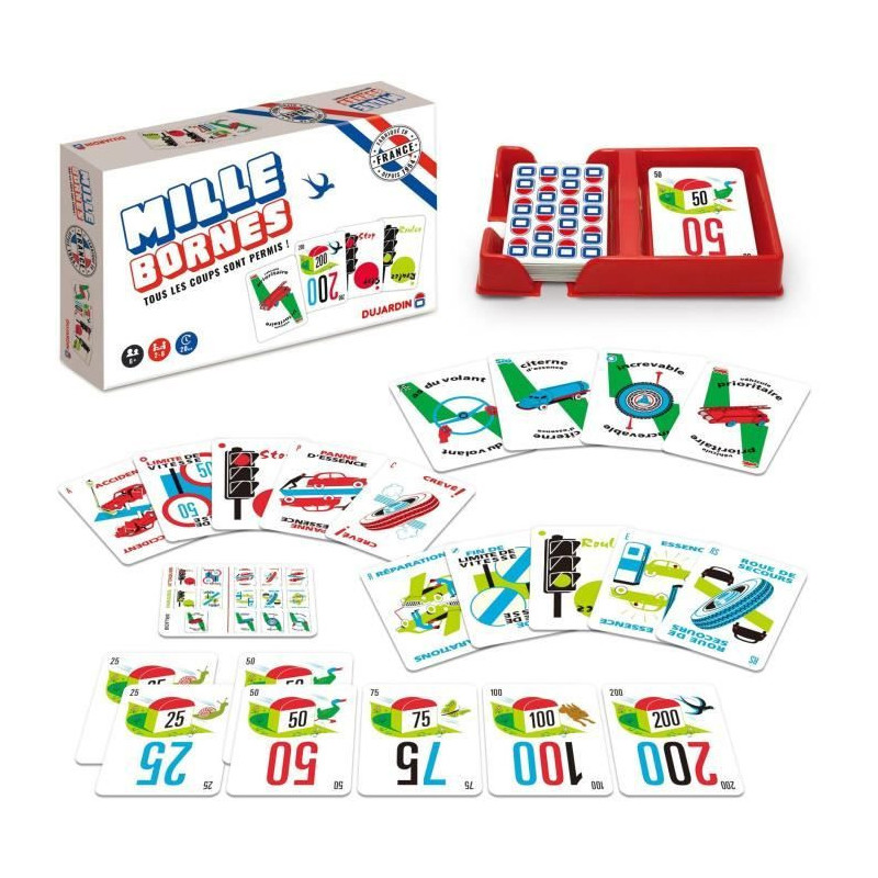 Mille bornes Classique - Board game - DUJARDIN - From 6 years old