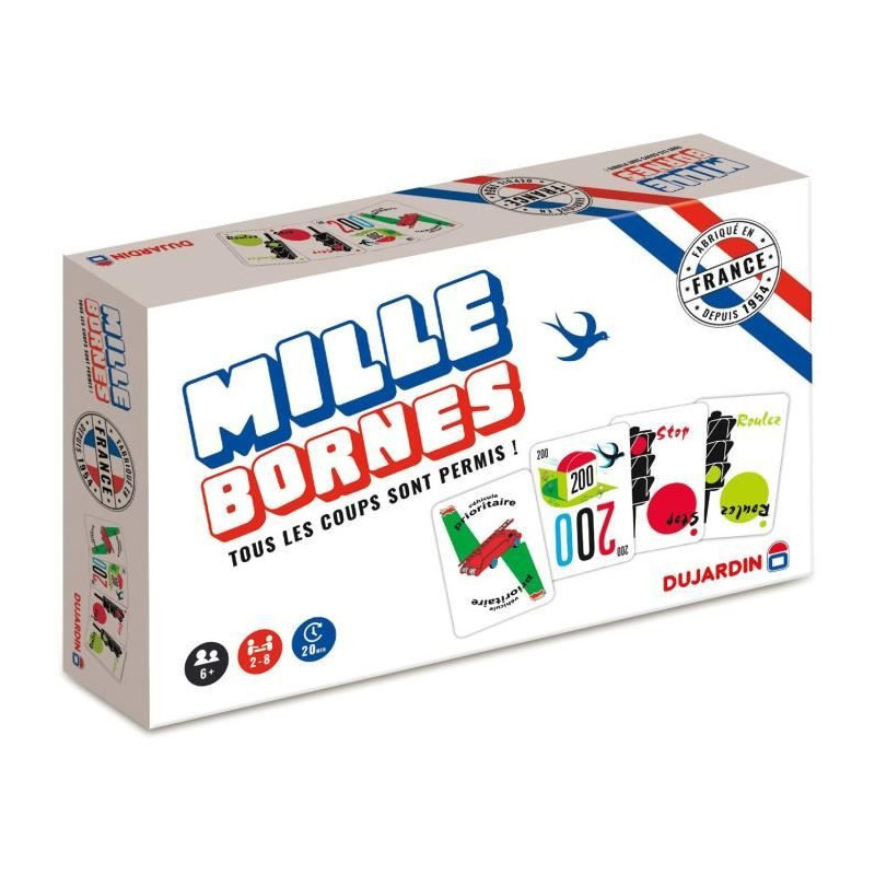 Mille bornes Classique - Board game - DUJARDIN - From 6 years old