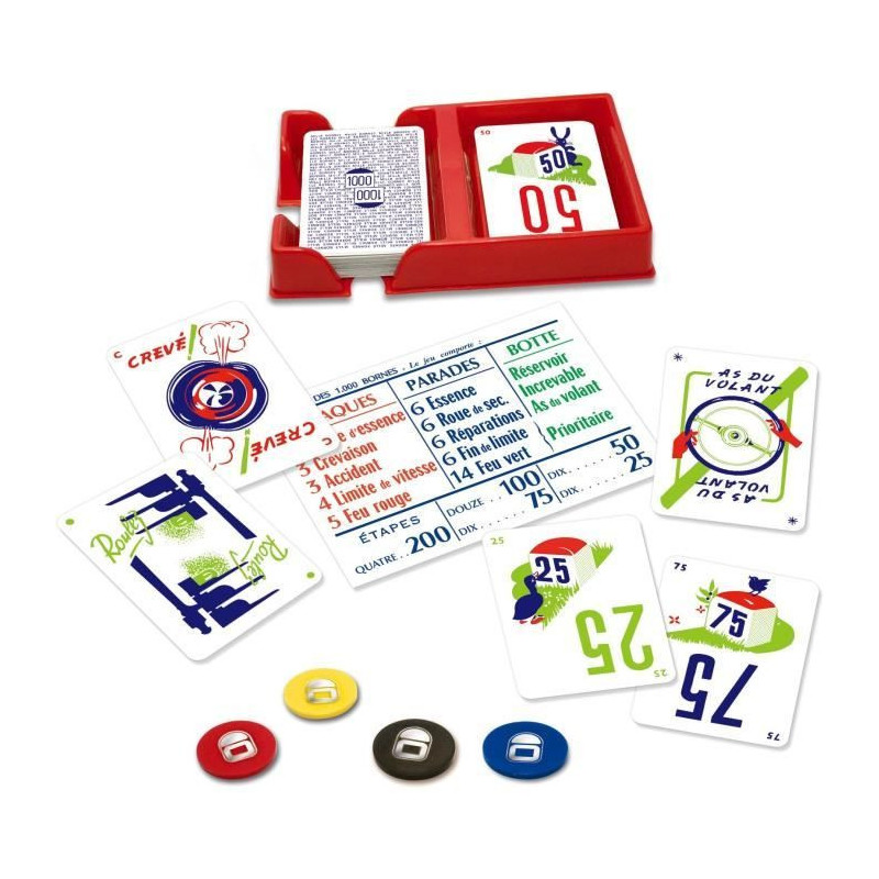 Mille bornes Prestige - Board game - DUJARDIN - From 6 years old