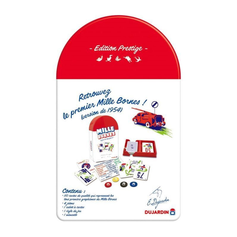 Mille bornes Prestige - Board game - DUJARDIN - From 6 years old