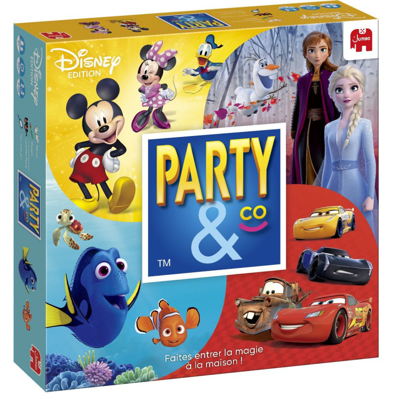 PARTY & CO Disney - Board game - DUJARDIN - Challenges around the Disn