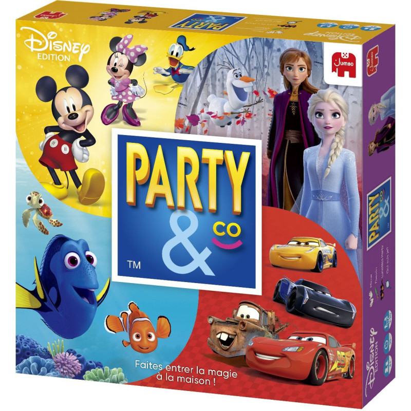 PARTY & CO Disney - Board game - DUJARDIN - Challenges around the Disn