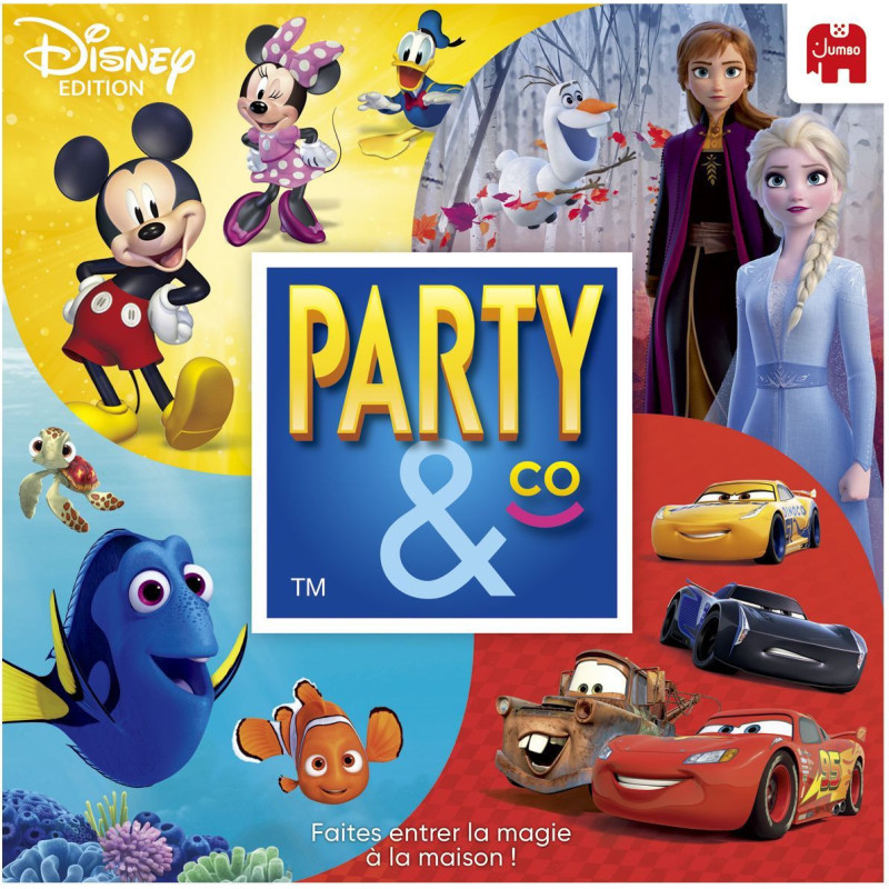 PARTY & CO Disney - Board game - DUJARDIN - Challenges around the Disn
