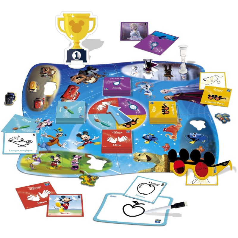 PARTY & CO Disney - Board game - DUJARDIN - Challenges around the Disn