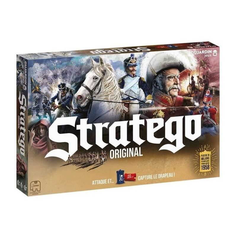 Stratego Original 3.0 Jumbo - Board game - Dujardin - From 8 years old