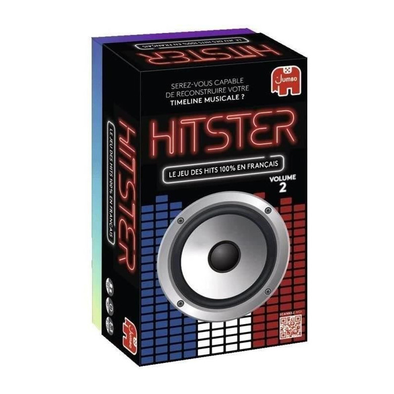 HITSTER 100% FRENCH SONG - Board game - DUJARDIN - Dive into the Frenc