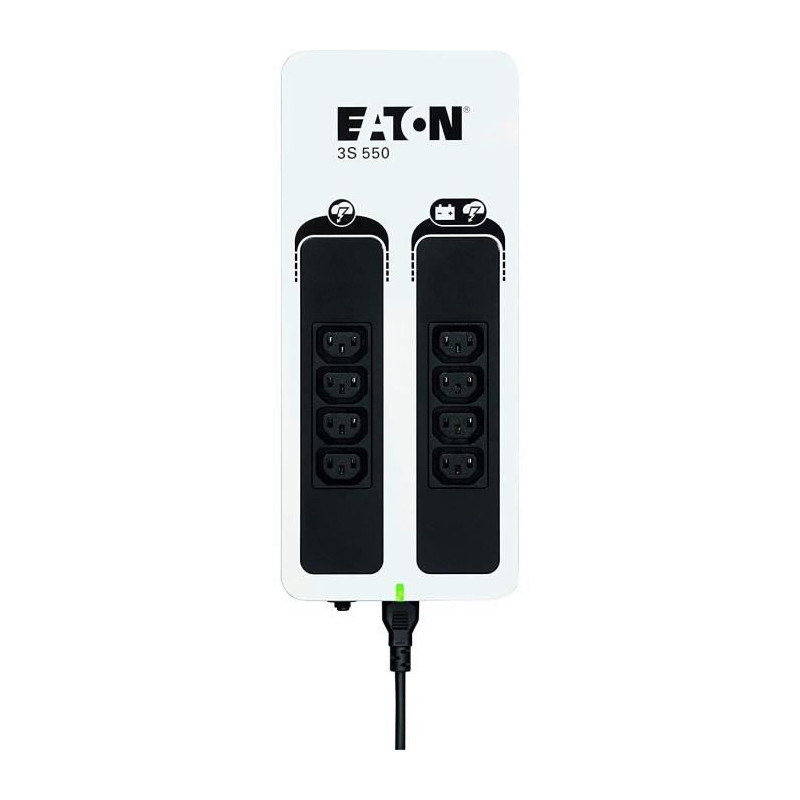 EATON 3S 550 IEC Inverter, power strip, surge arrester - 8 sockets