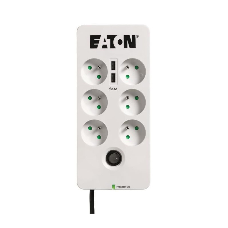 EATON Surge Suppressor / Protector - Protection Box - 6 x FR - 2.50 kV
