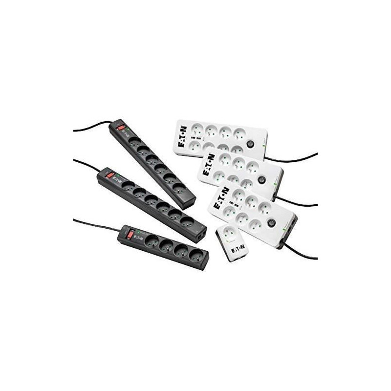 EATON Surge Suppressor / Protector - 6 x FR - 2.50 kVA - 230 V AC Inpu