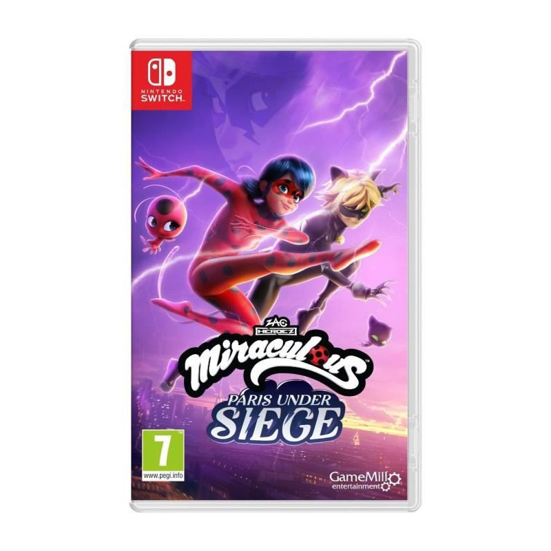 Miraculous Paris Under Siege - Nintendo Switch Game