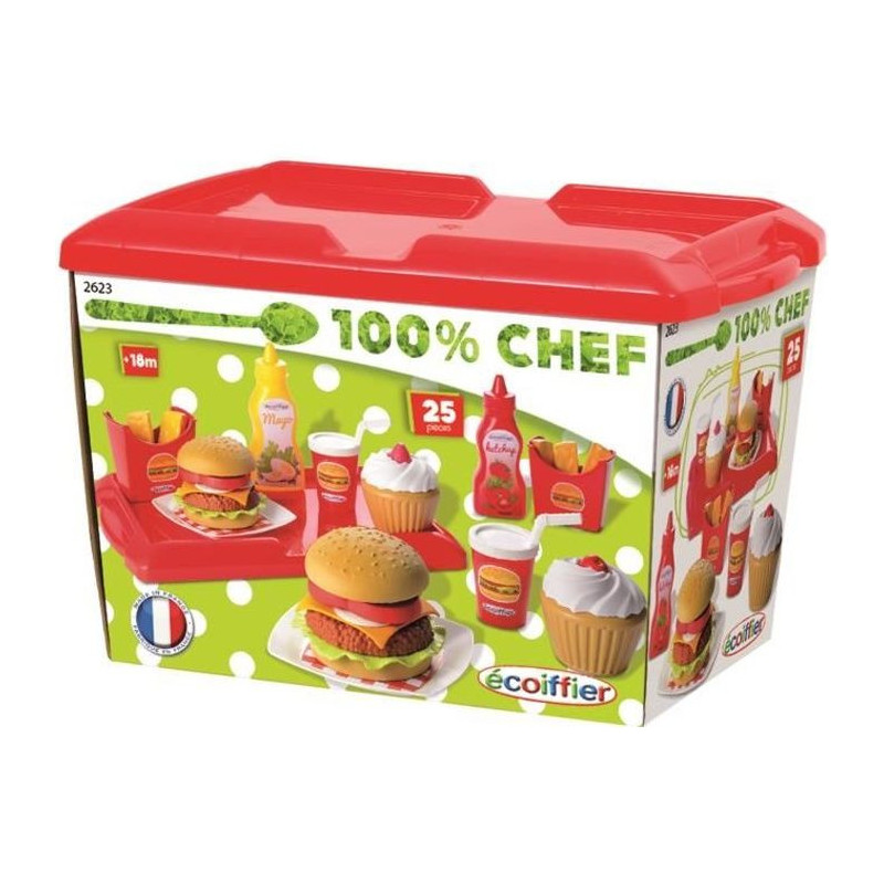 ECOIFFIER CHEF Hamburger Set