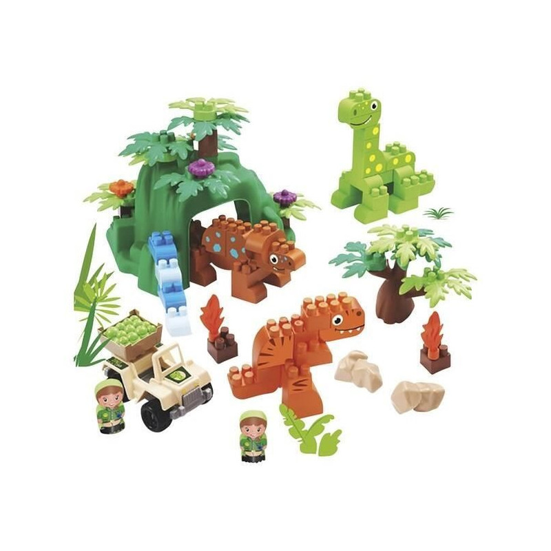 Dinoland construction toy - Abrick - ECOIFFIER - From 18 months