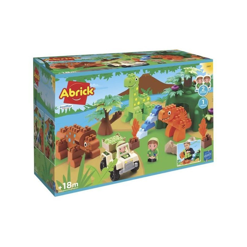 Dinoland construction toy - Abrick - ECOIFFIER - From 18 months