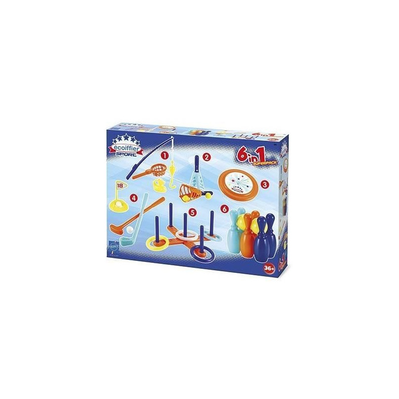 Sport box 6 in 1 Ecoiffier