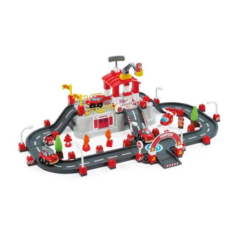 ECOIFFIER Abrick 1349 - Firefighter circuit barrel - 18 months - Firef