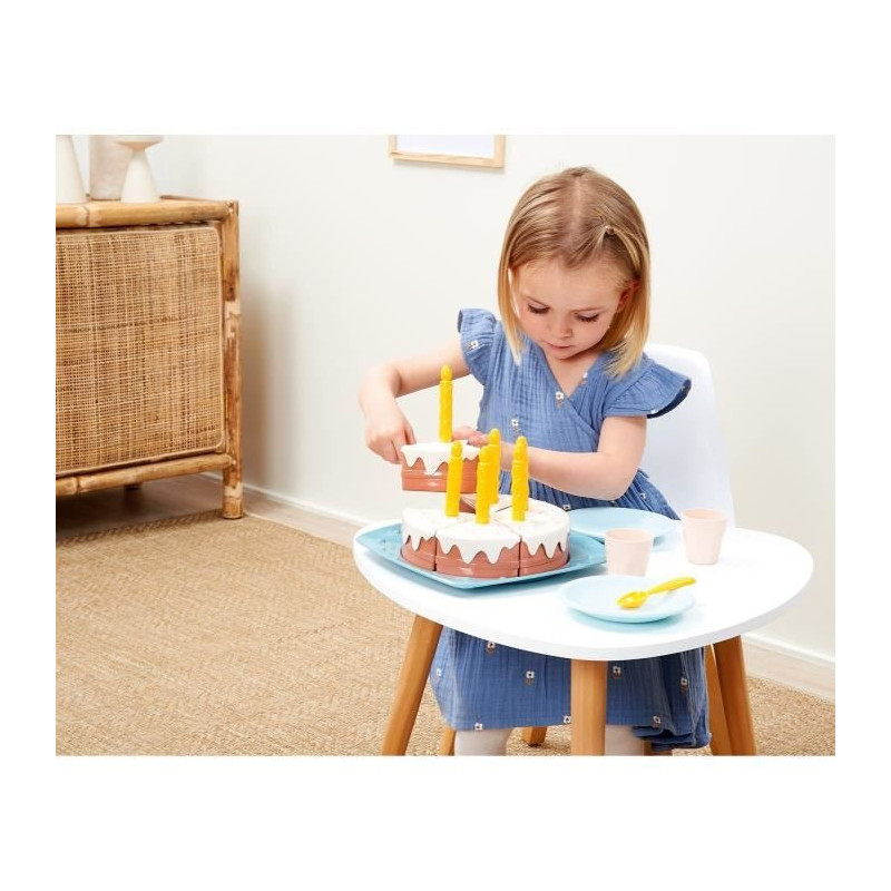 Birthday cake - ECOIFFIER - 1680 - Vert Azur - Happy birthday
