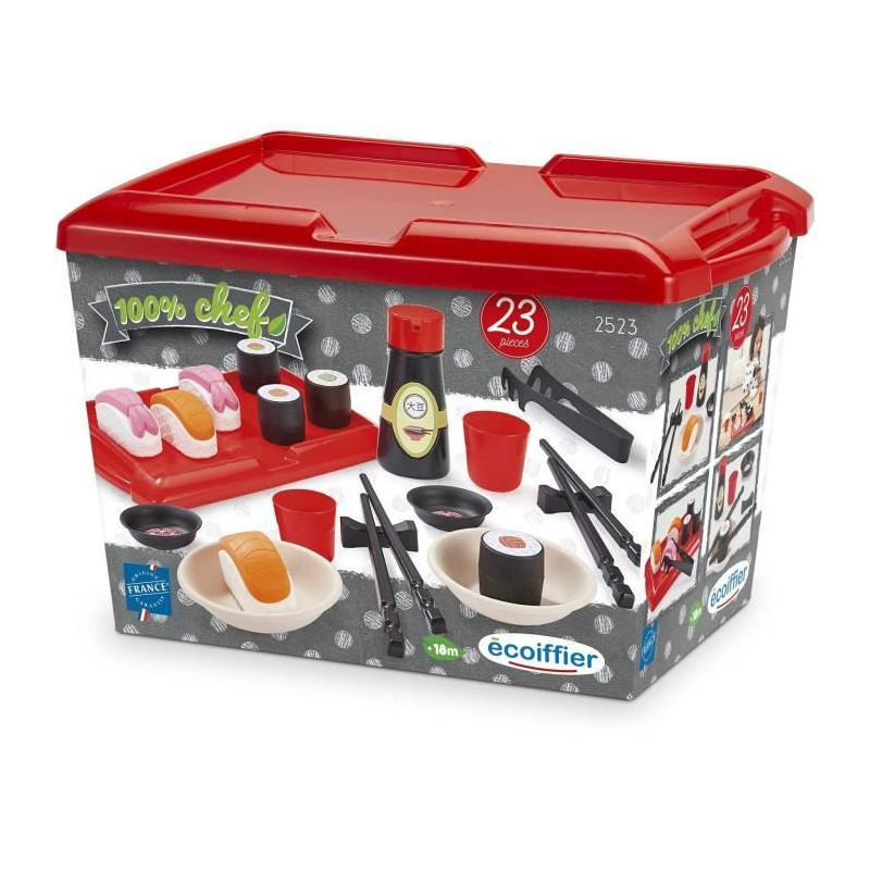 Imitation games: Sushi kitchen - Ecoiffier - 2523
