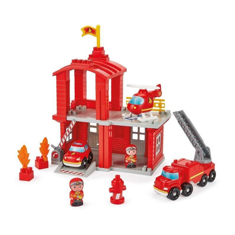 ECOIFFIER 2980 Abrick - Fire station - Firefighters on fire