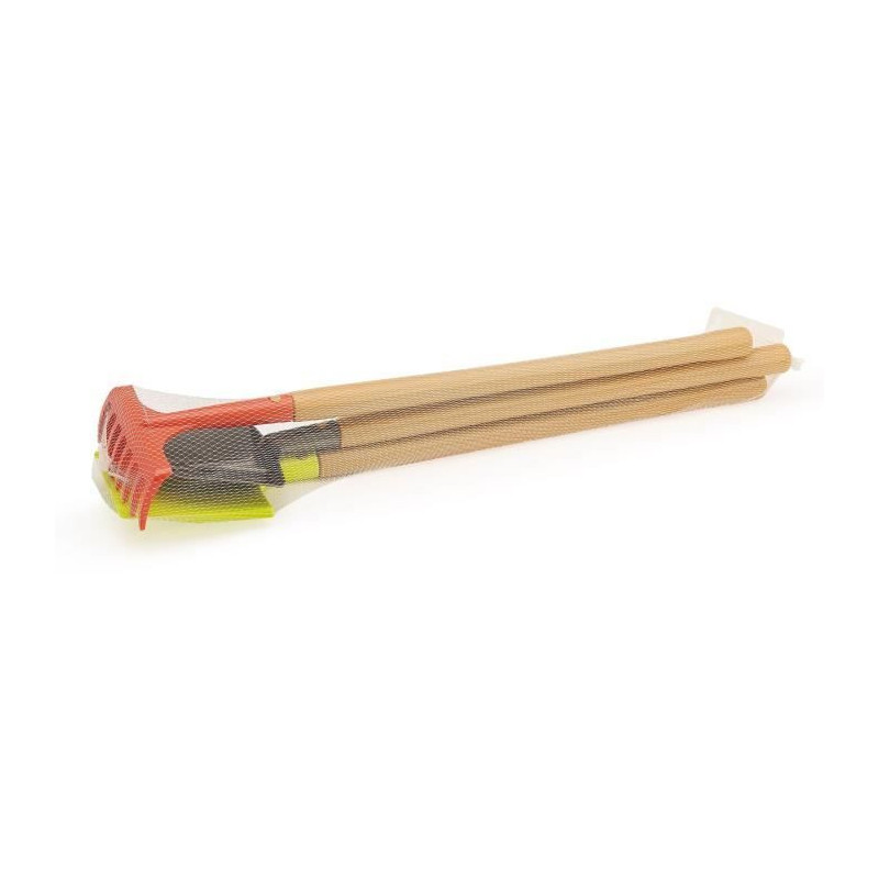 Net of 3 large garden tools - ECOIFFIER - 4338 - Let's prepare the soi