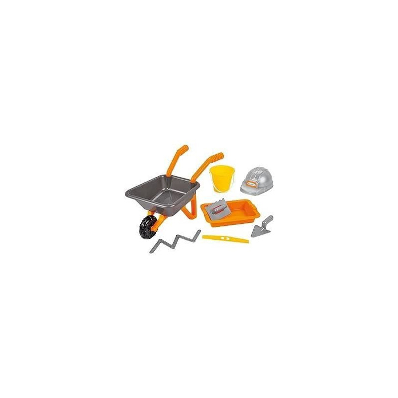 Ecoiffier Super masonry pack - wheelbarrow 50 cm 496