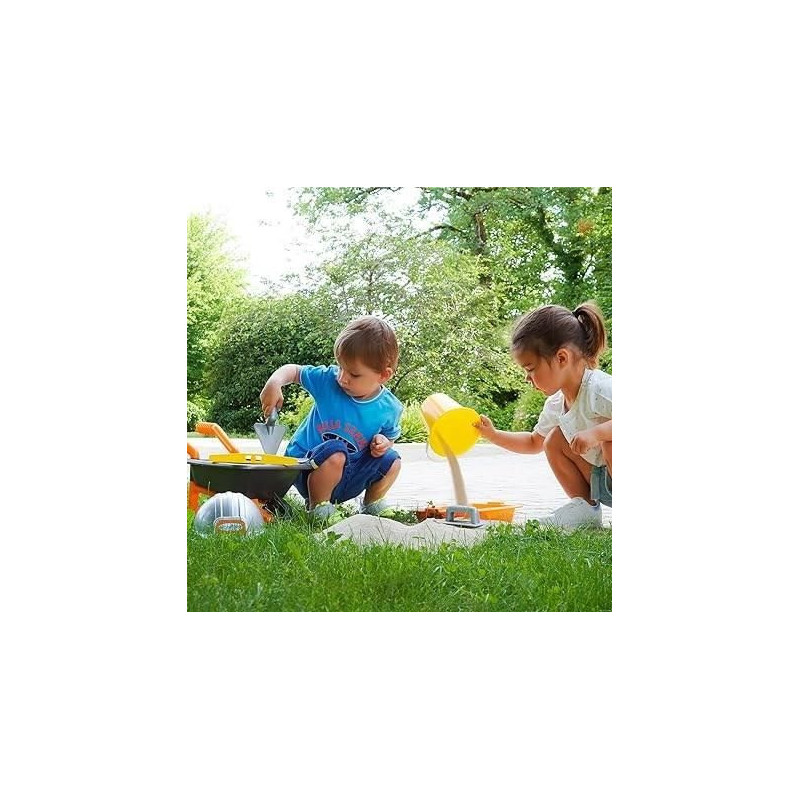 Ecoiffier Super masonry pack - wheelbarrow 50 cm 496