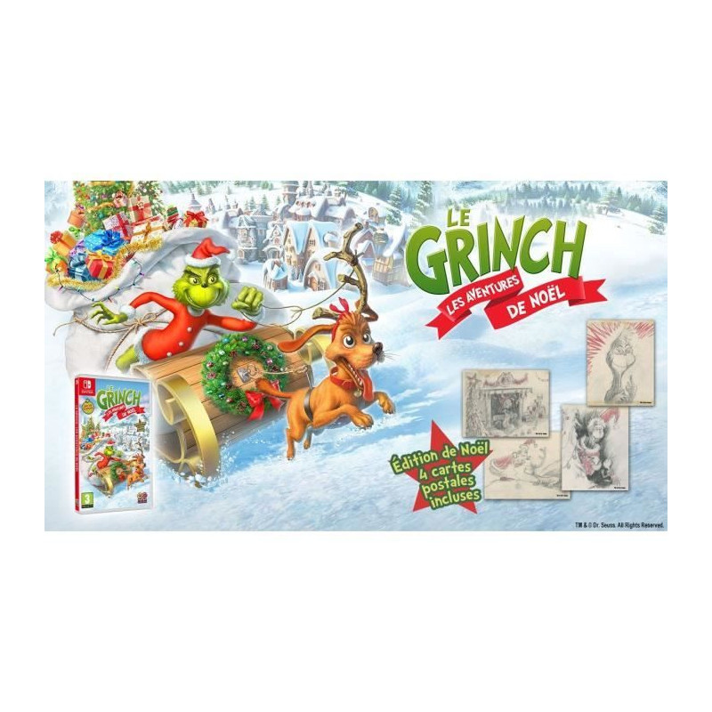 The Grinch Christmas Adventures - Nintendo Switch Game