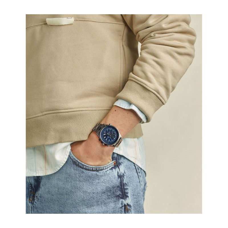Watch - CASIO - EDIFICE - Quartz - Stainless steel - Grey