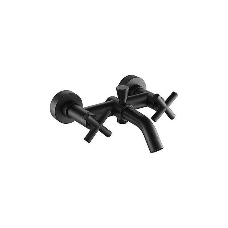 Bath-shower mixer - EDOUARD ROUSSEAU - NANKA - Black