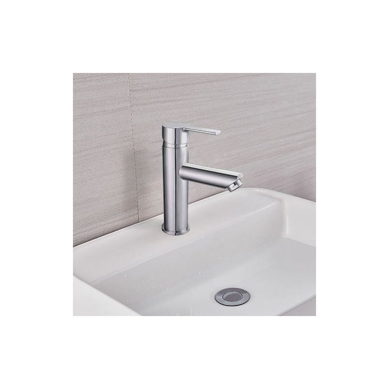 Washbasin mixer - EDOUARD ROUSSEAU - Dower - Ceramic cartridge Ø 35 m