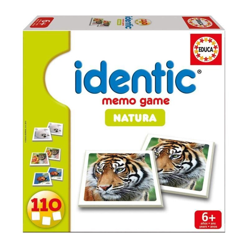Memory game - EDUCA - Identic Natura