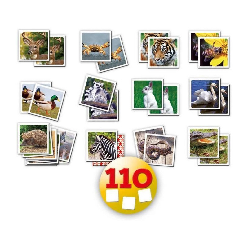 Memory game - EDUCA - Identic Natura