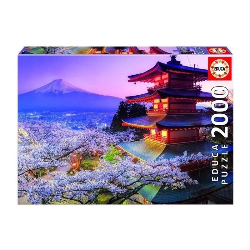 EDUCA Puzzle 2000 Pieces - Mount Fuji Japan