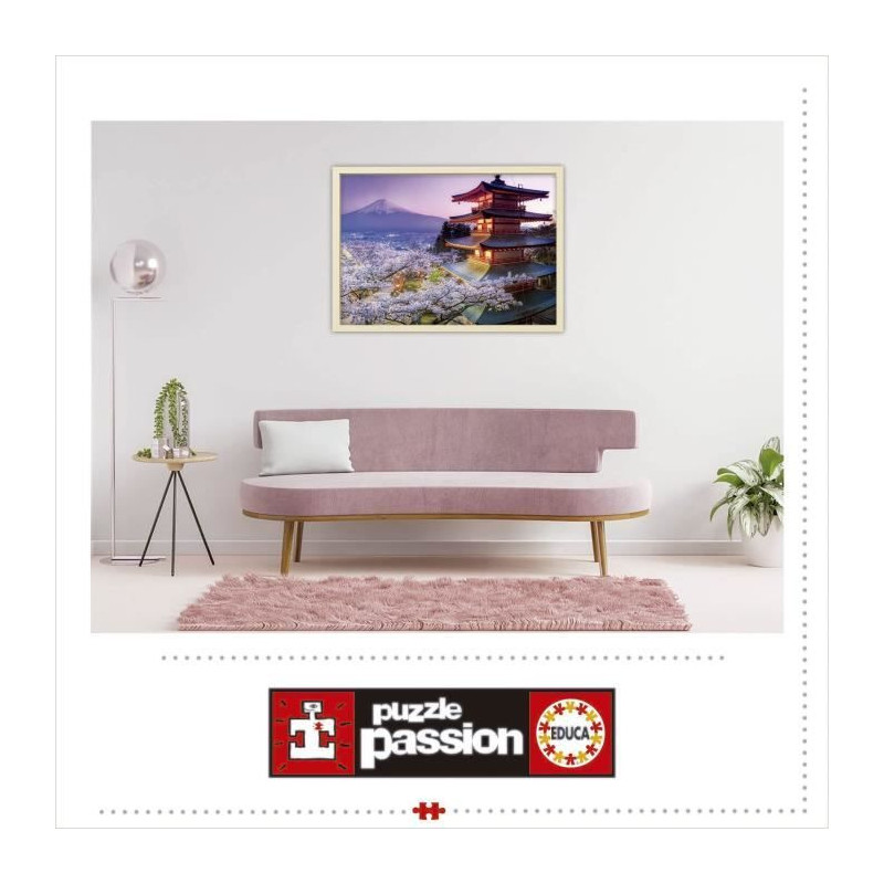 EDUCA Puzzle 2000 Pieces - Mount Fuji Japan