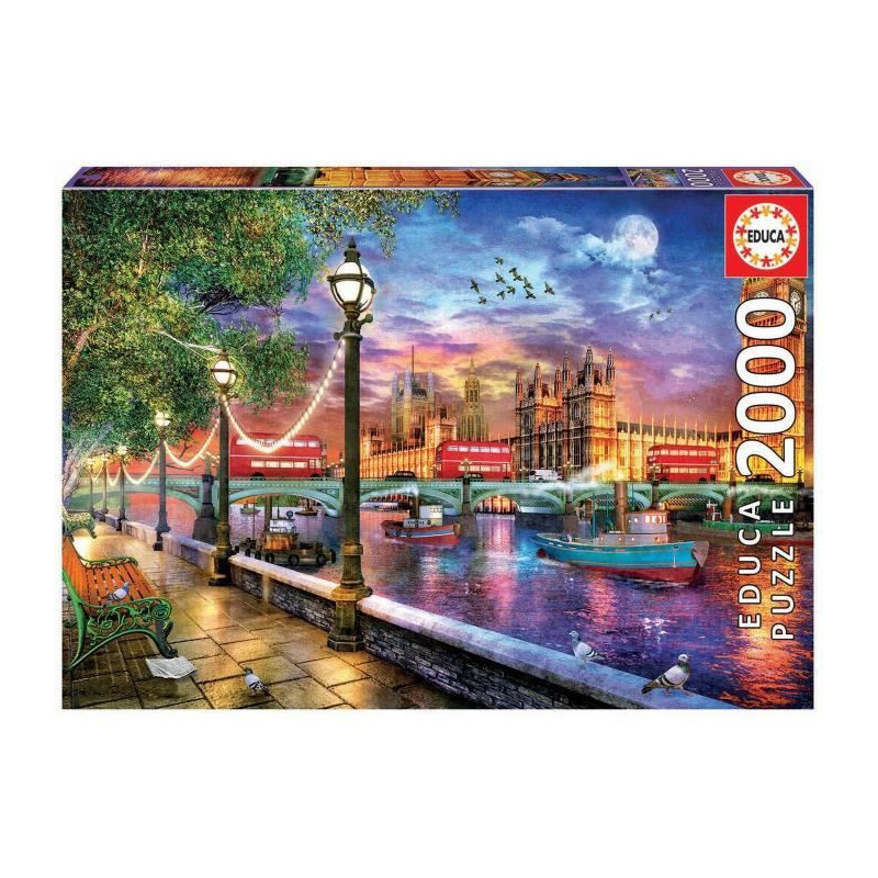 EDUCA - Puzzle - 2000 London at sunset