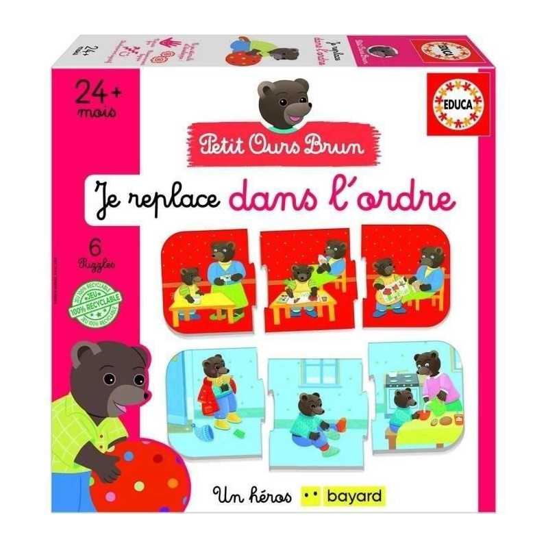 Learning game - EDUCA - I associate the logical sequences - Little bro