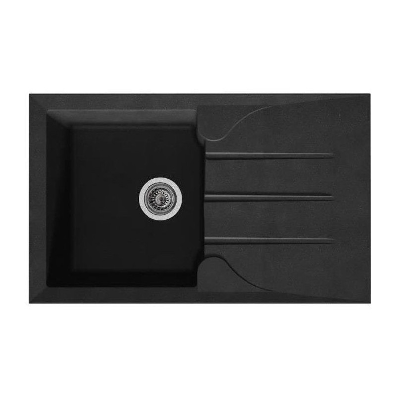 Stradour Sink Kitchen EXPECTRY 1 BAC + 1 ALAA DRAUTER - Resin - 81 x 5